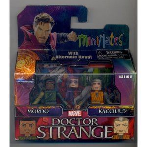 DOCTOR STRANGE MINIMATES CONTENTS NEW IN WORN PACKAGE
